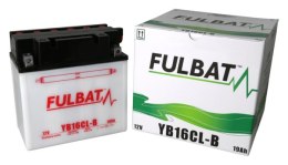 Akumulator FULBAT YB16CL-B (suchy, obsługowy, kwas w zestawie)