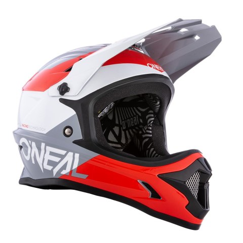 O'NEAL BACKFLIP Kask BUNGARRA 2.0 red/gray/white O'NEAL BACKFLIP Kask BUNGARRA 2.0 red/gray/white