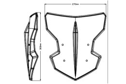 Owiewka PUIG do Yamaha MT-03 20-23