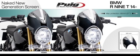 Owiewka PUIG Retrovision do BMW R Nine T 14-23 Owiewka PUIG Retrovision do BMW R Nine T 14-23
