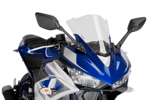 Szyba sportowa PUIG do Yamaha YZF R3 15-18