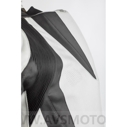 KURTKA SKÓRZANA RST TRACTECH EVO 4 CE WHITE/BLACK KURTKA SKÓRZANA RST TRACTECH EVO 4 CE WHITE/BLACK