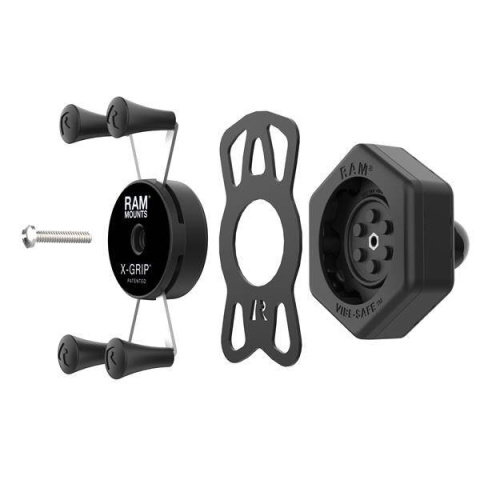 Uchwyt na telefon RAM® X-Grip® z kulką i adapterem Vibe-Safe™ Uchwyt na telefon RAM® X-Grip® z kulką i adapterem Vibe-Safe™