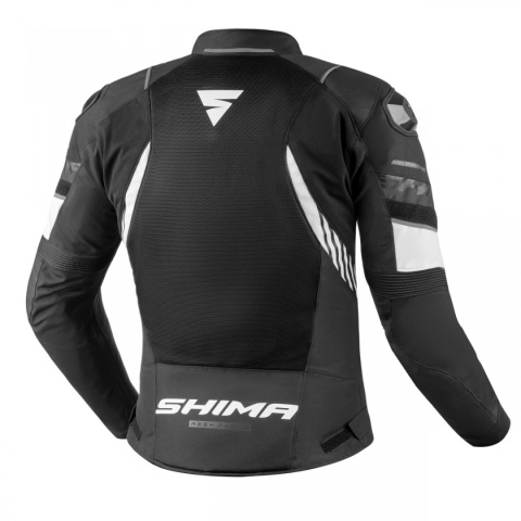 SHIMA MESHPRO 2.0 MEN JKT BLK/WHT SHIMA MESHPRO 2.0 MEN JKT BLK/WHT