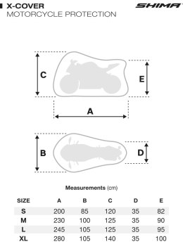 SHIMA X-COVER SOLO BLK XL