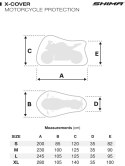SHIMA X-COVER SOLO BLK M