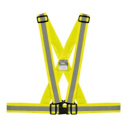 91410 X-Belt odblaskowe pasy bezpieczeństwa, kolor fluo