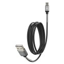 38836 Przewód USB > USB Type-C - 200 cm - Czarny