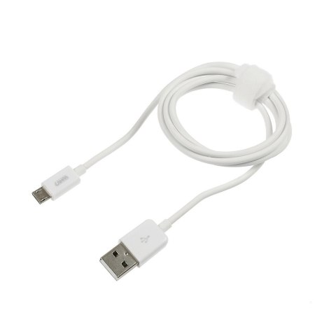 38884 Przewód USB > Micro USB - 100 cm - Biały 38884 Przewód USB > Micro USB - 100 cm - Biały