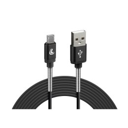 38921 USB > Micro USB - 200 cm - Czarny