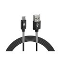 38921 USB > Micro USB - 200 cm - Czarny