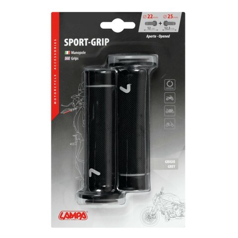 90579 Manetki uniwersalne Sport-Grip szare 90579 Manetki uniwersalne Sport-Grip szare