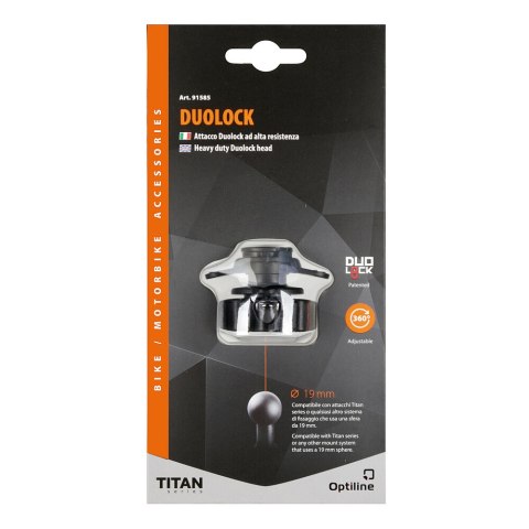 91585 Titan Duolock, adapter do kulek Ø 19 mm 91585 Titan Duolock, adapter do kulek Ø 19 mm