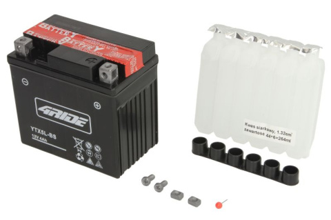 Akumulator rozruchowy YTX5L-BS 4RIDE Akumulator rozruchowy YTX5L-BS 4RIDE