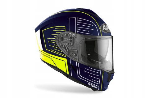 KASK AIROH SPARK CYRCUIT BLUE MATT XL KASK AIROH SPARK CYRCUIT BLUE MATT XL