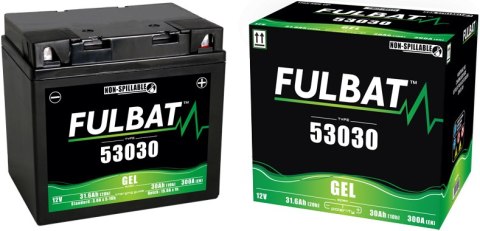 Akumulator FULBAT 53030 (Y60-N30L-A) (Żelowy, bezobsługowy) Akumulator FULBAT 53030 (Y60-N30L-A) (Żelowy, bezobsługowy)