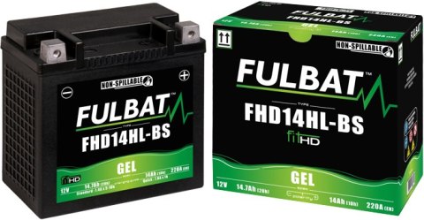 Akumulator FULBAT YHD14HL-BS (Żelowy, bezobsługowy) Akumulator FULBAT YHD14HL-BS (Żelowy, bezobsługowy)