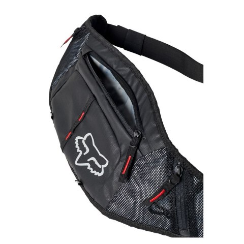NERKA FOX HIP PACK SLIM BLACK OS NERKA FOX HIP PACK SLIM BLACK OS
