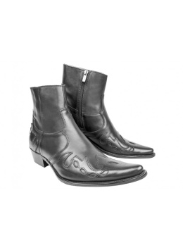 Kowbojki Raceboots motocyklowe WEST (czarny)