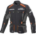 Kurtka motocyklowa Highland II czarno/pomarańczowa