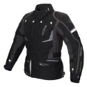 Kurtka motocyklowa damska BUSE Nero czarno-antracytowa Kurtka motocyklowa damska BUSE Nero czarno-antracytowa