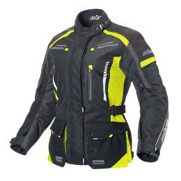 Kurtka motocyklowa damska BUSE Torino II czarno-żółta