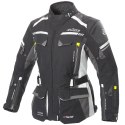 Kurtka motocyklowa damska Highland II jasnoszara Kurtka motocyklowa damska Highland II jasnoszara