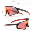 ROCKBROS Okulary rowerowe fotochrom UV400 SP246 ROCKBROS Okulary rowerowe fotochrom UV400 SP246