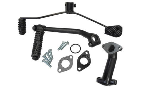 Silnik BTS poziomy 152FMH, 110cc 4T, 4-biegowy Manual, czarny Silnik BTS poziomy 152FMH, 110cc 4T, 4-biegowy Manual, czarny