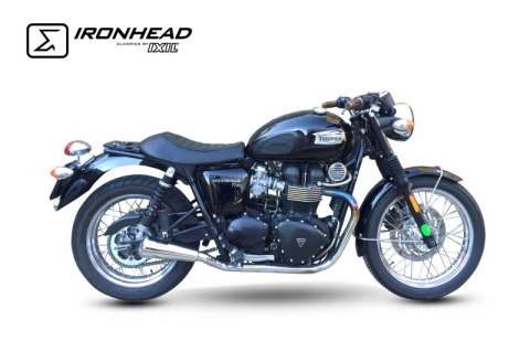 Tłumik IXIL TRIUMPH BONNEVILLE / T100 typ OVC11SS (SLIP ON, LEFT MUFFLER)