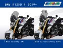 Szyba MRA BMW R 1250 R (F. HALTER WINDSH. SPORT) 2019- forma TM bezbarwna