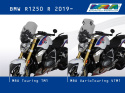 Szyba MRA BMW R 1250 R (F. HALTER WINDSH. SPORT) 2019- forma VTM przyciemniana