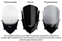 Szyba MRA SUZUKI GSX 1100 ES GR72A/GV71C forma O bezbarwna