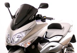 Szyba MRA YAMAHA T-MAX 500 (XP) SJ06 2008-2011 forma RM czarna