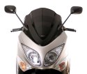 Szyba MRA YAMAHA T-MAX 500 (XP) SJ06 2008-2011 forma RM czarna