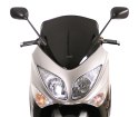 Szyba MRA YAMAHA T-MAX 500 (XP) SJ06 2008-2011 forma SPM czarna