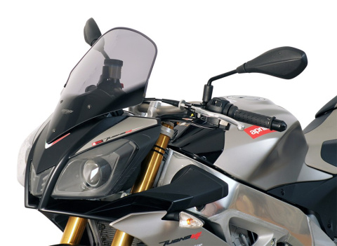 Szyba MRA APRILIA TUONO V4R RK/TY 2011-2014 forma TM bezbarwna