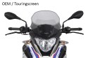 Szyba MRA BMW G310 GS /ADVENTURE TOURER 5G31 2017- forma T bezbarwna