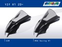 Szyba MRA YAMAHA YZF R1 2020- forma R czarna