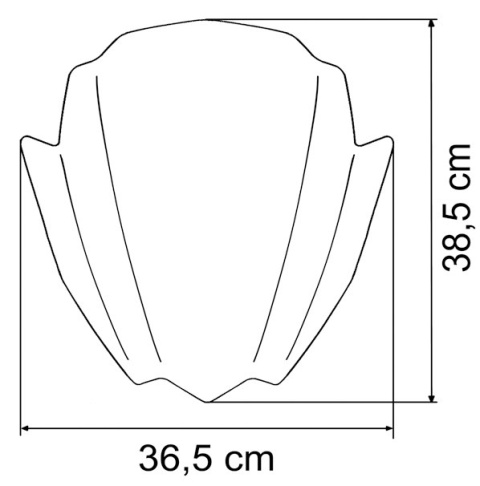 Szyba uniwersalna MRA forma RNB przyciemniana Szyba uniwersalna MRA forma RNB przyciemniana