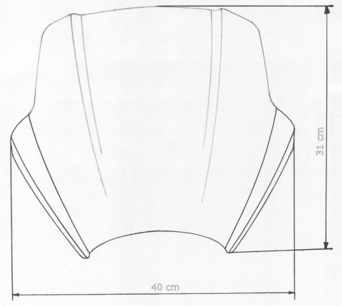 Szyba uniwersalna MRA forma SPS czarna Szyba uniwersalna MRA forma SPS czarna