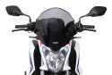 Szyba MRA HONDA CB 650 F RC75 2014-2016 forma NTM czarna