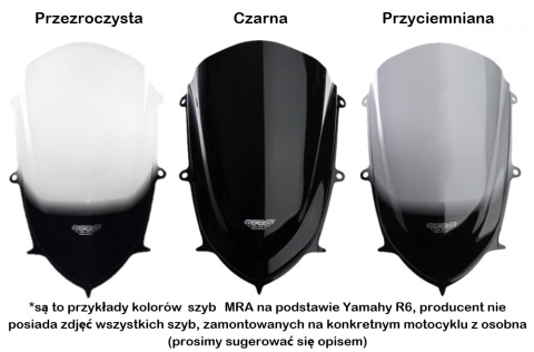 Szyba MRA HONDA NC 700S / 750S wszystkie roczniki forma SP czarna Szyba MRA HONDA NC 700S / 750S wszystkie roczniki forma SP czarna