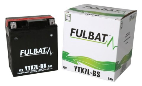 Akumulator FULBAT YTX7L-BS (AGM, obsługowy, kwas w zestawie)