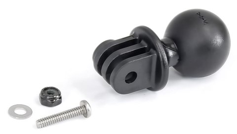 Adapter do kamer GoPro z 1 calową głowicą obrotową Adapter do kamer GoPro z 1 calową głowicą obrotową