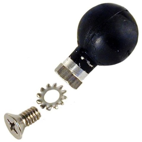 Adapter kulowy do uchwytu montowanego do ramy kierownicy lub do podstawy hamulca / sprzęgła w motocyklu Adapter kulowy do uchwytu montowanego do ramy kierownicy lub do podstawy hamulca / sprzęgła w motocyklu