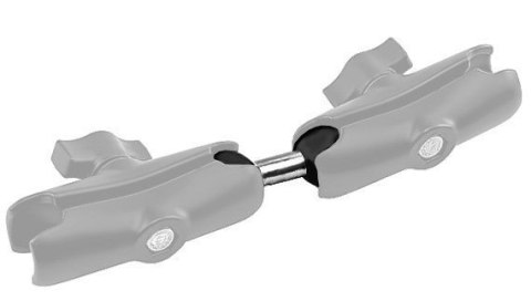 Adapter z 1.5-calowymi głowicami obrotowymi, łączący dwa ramiona RAM Mount Adapter z 1.5-calowymi głowicami obrotowymi, łączący dwa ramiona RAM Mount