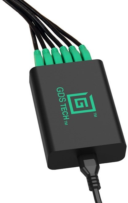 Inteligentna 6-portowa ładowarka USB GDS® Inteligentna 6-portowa ładowarka USB GDS®