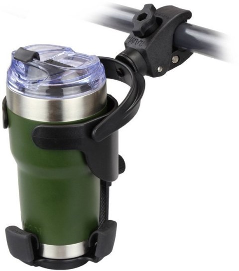 Uchwyt na kubek RAM Level Cup™ XL z niewielką klamrą Tough-Claw™. Uchwyt na kubek RAM Level Cup™ XL z niewielką klamrą Tough-Claw™.