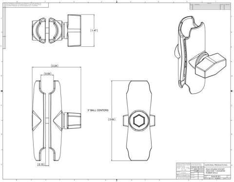 Uniwersalny uchwyt Finger Grip™ do telefonów komórkowych oraz przenośnych urządzeń elektronicznych montowany w trzon widelca w m Uniwersalny uchwyt Finger Grip™ do telefonów komórkowych oraz przenośnych urządzeń elektronicznych montowany w trzon widelca w m